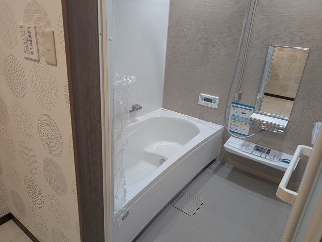 岸和田市平屋新築工事 風呂
