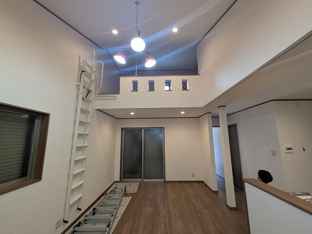 岸和田市平屋にロフトを設置しました