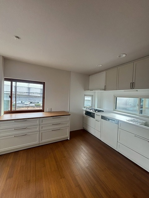 富田林市でウッドワンのキッチンを入れました